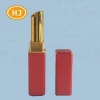 High Quality Hot Sales Rectangle Red Empty Cosmetic Aluminum Lipstick Tube