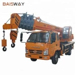 High Quality hydraulic crane 12 ton mobile truck crane for construction project
