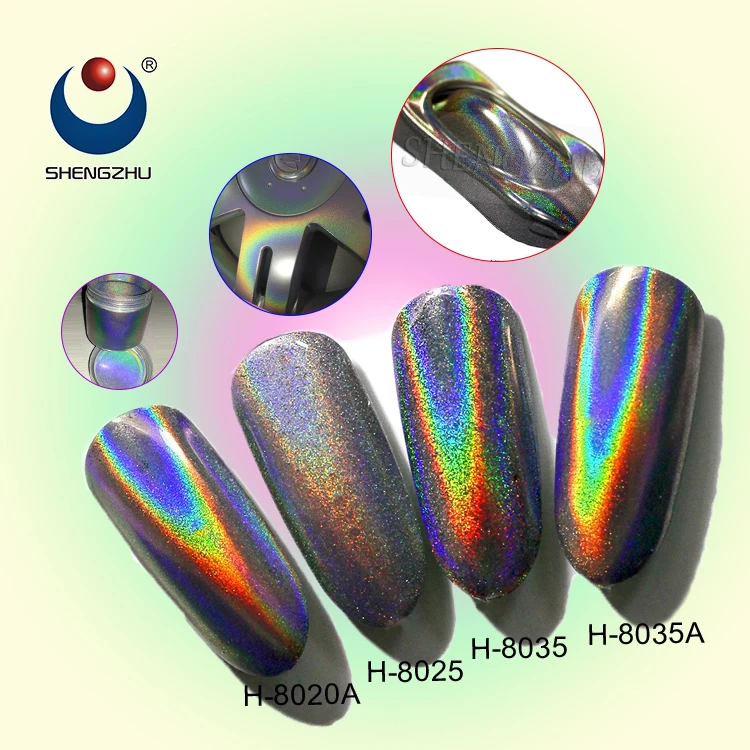 High Quality Laser Effect Holographc Rainbow Pigment Powder