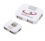 High Quality lower price white OEM lightweight mini 4 port usb hub