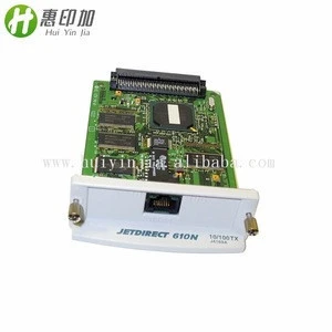 High Quality Network Card For HP Jetdirect 610N 10/100TX J4169A Printer Spare Parts in Stock