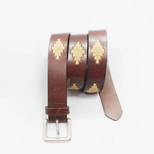 High quality OEM design Polo leather belt