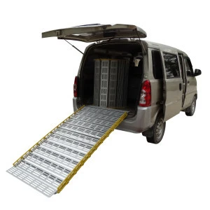 High quality portable folding used motorcycle and car aluminum ramps