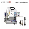 High quality professional rotary vacuum 1ml 510  cbd oil cartridge filling machine