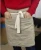 Import high quality pure linen waist apron/short apron /restaurant waiter apron with pockets from China