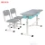 Import High Quality School Furniture Manufacturer Children Study Table Student School Desk And Chair Pink Kids Table And Chairs Set from China