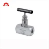 High quality stainless steel 10000psi ptfe packing flow control 3/8 throttle socket weld needle valve