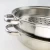 Import High Quality Stainless Steel Induction Steamers Pot, 2 Layers Double Handle Food Cooking Pots with Lid from China