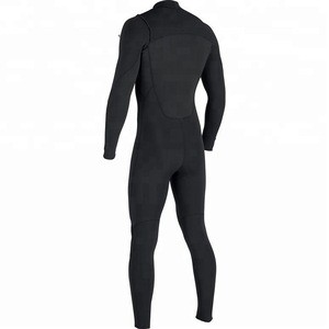 High quality surfing wetsuit 4-3 chest zipper wetsuit   super stretchy and elastic  surfing steamer