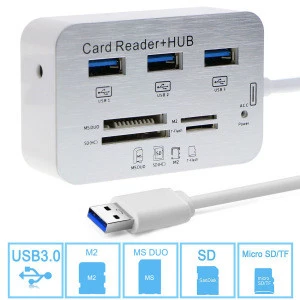 High Quality Type C USB3.0 HUB COMBO With Card Reader
