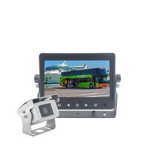 High Resolution 6.2 Inch AHD LCD TFT Stand Alone Truck Reversing Car Monitor Support 2 Channels Video Input 720p 1080p