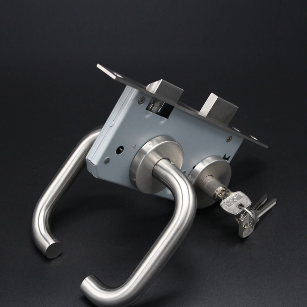 Buy High Security Fire -rated Stainless Steel 304 U Sharp Door Handle ...