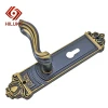 HILUKE European interior Household Wooden luxury Door Handle