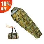Hitorhike Winter Camo Mummy Sleeping Bag with carry bag