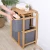 Import Home Laundry Hamper Basket with Shelf Bamboo Frame Removable Cloth Bag Storage Rack from China