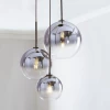 Home lighting Indoor e27 Classic glass bubble ball led ceiling pendant lamp