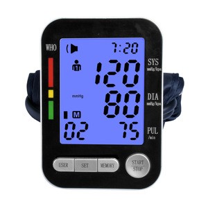 Hospital professional rechargeable digital heart rate portable long lift a blood pressure monitor