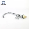 Hot And Cold Chrome-faced Brass Modern electric water heater bathroom faucet accessories