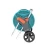 Import Hot Sale ABS Plastic Outdoor Garden Irrigation Water Hose Reel Cart Trolley With With Two Wheels hose reel Cart from China