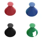 hot sale Auto Car Magic Window Windshield Car Ice Scraper Shaped Funnel Snow Removal Deicer Cone Deicing Tool Scraping ONE Round