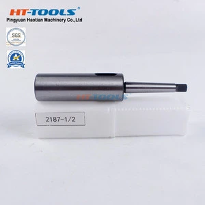 Hot sale CNC machine tools reduction sleeve DIN2187 extension socket with MS. hole for CNC lathe machine