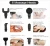 Import Hot Sale Cordless Handheld Vibrating Vibration Electric Deep Tissue Body Muscle Massage Device Physical Therapy Gun from China