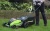 Import Hot sale electric grass cutting machine 80v electric lawn mower with lithium battery from China
