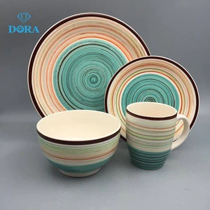 hot sale fine  stoneware dinnerware ceramic  dinner sets for wholesale
