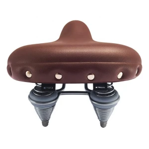 Hot Sale High Quality Custom Waterproof Brown/Black Lithium Power Bicycle Parts Seat Saddle