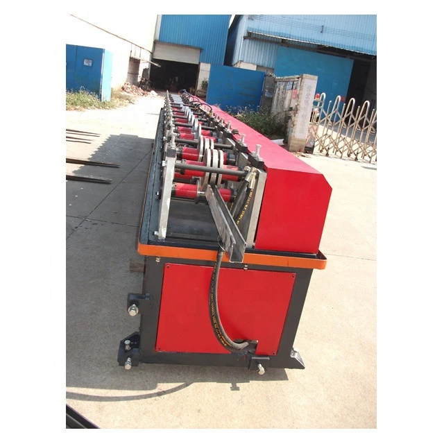 hot sale roof sheet double rows making press machine shutter door stud roll forming machine