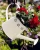 Import hot sale white indoor outdoor decoration metal watering can from China