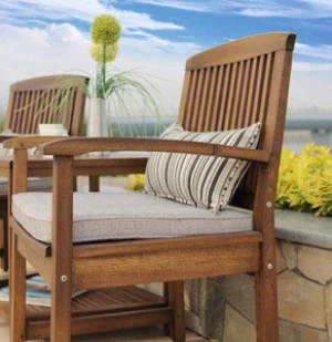 Hot Sale XiaMen Factory Patio Teak Outdoor Furniture Garden Dining Chairs