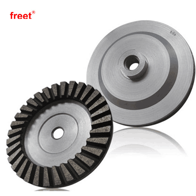 Hot sell 100mm/125mm/150mm/180mm Abrasive diamond grinding cup wheels for stone granite concrete