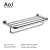 Import Hot sell classic stainless steel bathroom accessories single towel bar from China