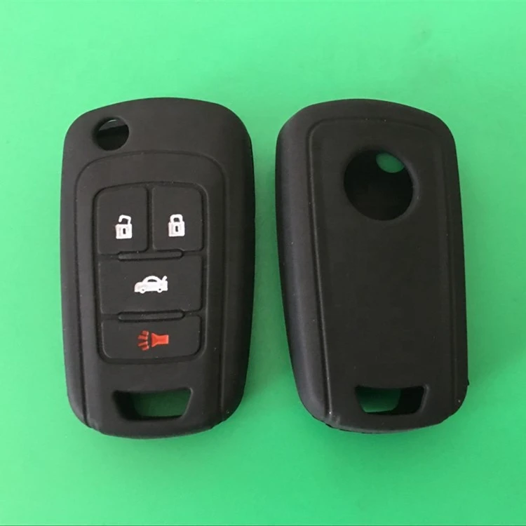 hot sell key case silicone car key case cover for chevrole remote key