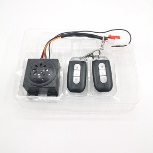 Hot sell smart alarm  keyless motorcycle system alarm from  factory in China