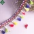 Import Hot Selling Colorful Polyester Home Textile Garment Accessories Tassel Fringe Lace Trim from China