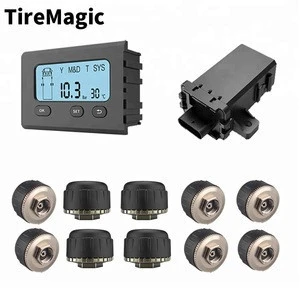 hot selling external 200psi 10 wheel  tires bus  truck tpms for trucks wireless tire pressure monitoring system