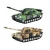 Import Hot selling toy four way remote control light music tank remote control car series 2021 from China