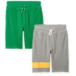 Hot selling wholesale cheap teen boy's regular fit jogger panty kids casual wear leggings short 2-packs track pants