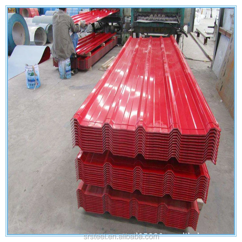 Hot!!!Construction Building Raw Material for Color Zinc Corrugated Metal Roofing Sheet