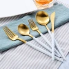 hotel and restaurant use gold plated flatware wholesale