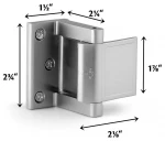 Hotel door security latchPrivacy Lock Home Security satinnickel Door security Lock Child Proof Door Reinforcement Lock nightlock