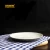 Import Hotel restaurant home custom black colorful color bone china crockery ceramic porcelain dinnerware set from China