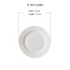Hotel&amp restaurant daily use white 9" ceramic dinner plate Hotel&Restaurant plates Hotel &amp porcelain oval for