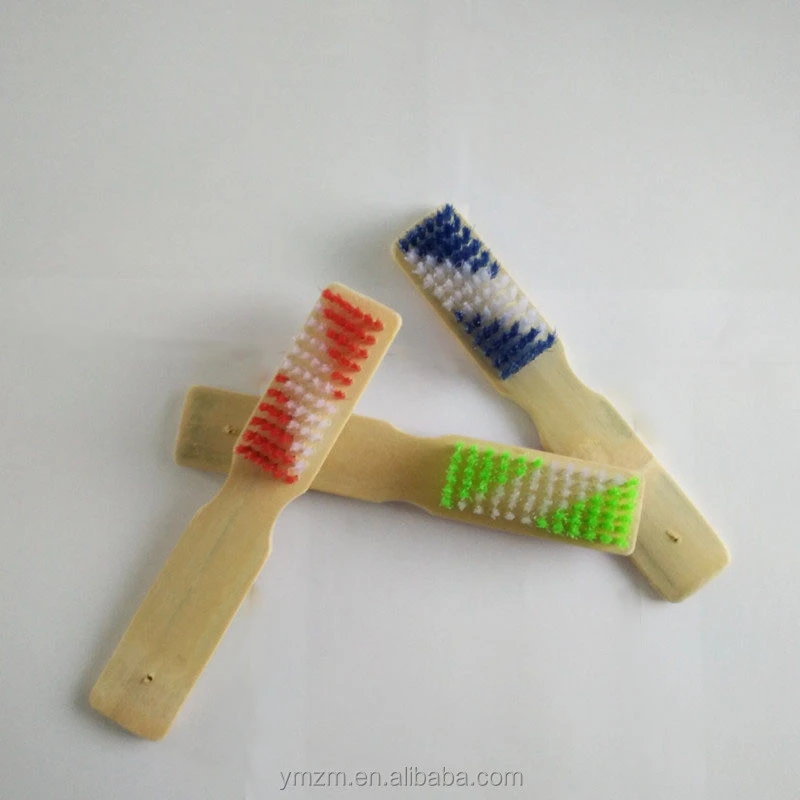 Household high quality bamboo clean shoe brush scrubbing brushes
