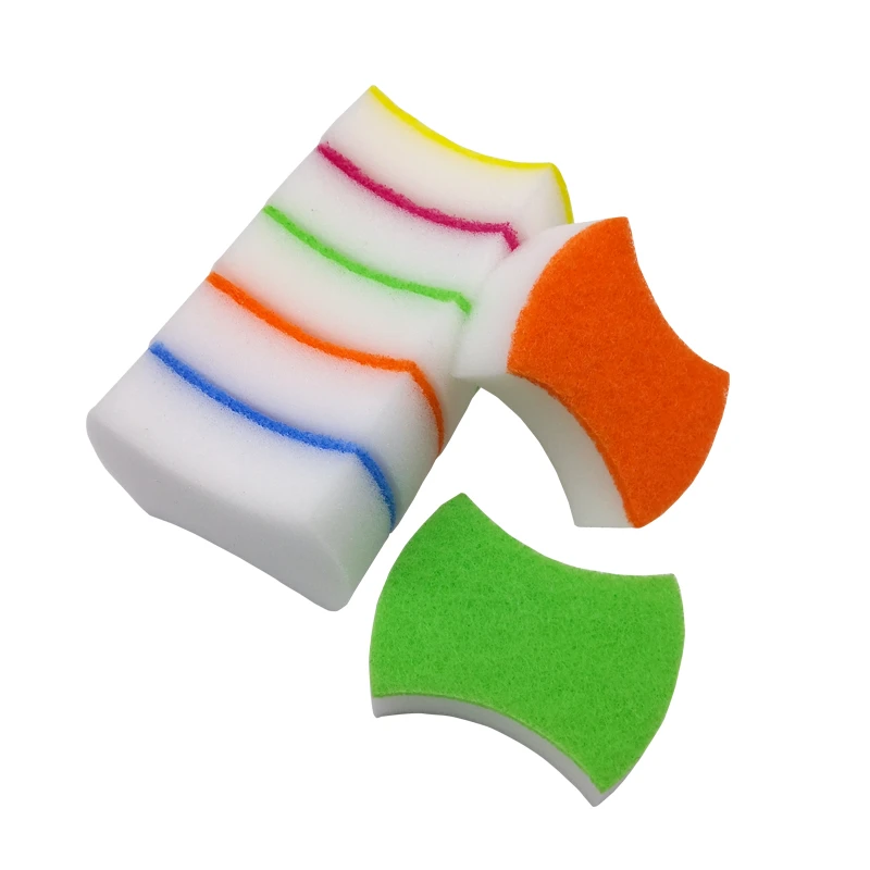 household items Kitchen dish wash scouring pad sponge scrubber scourer cooking polyurethane foam block  products