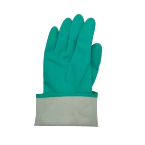 Household Laundry Kitchen Clean Glove Flock Lined 100% Nitrile Glove