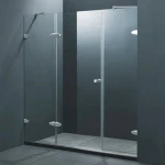 HS-OEM-H shower doors frameless/ sliding glass shower door/ hidden shower room