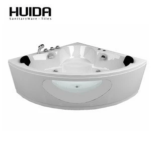 HUIDA acrylic round corner bathtub bath spa tubs DS2823
